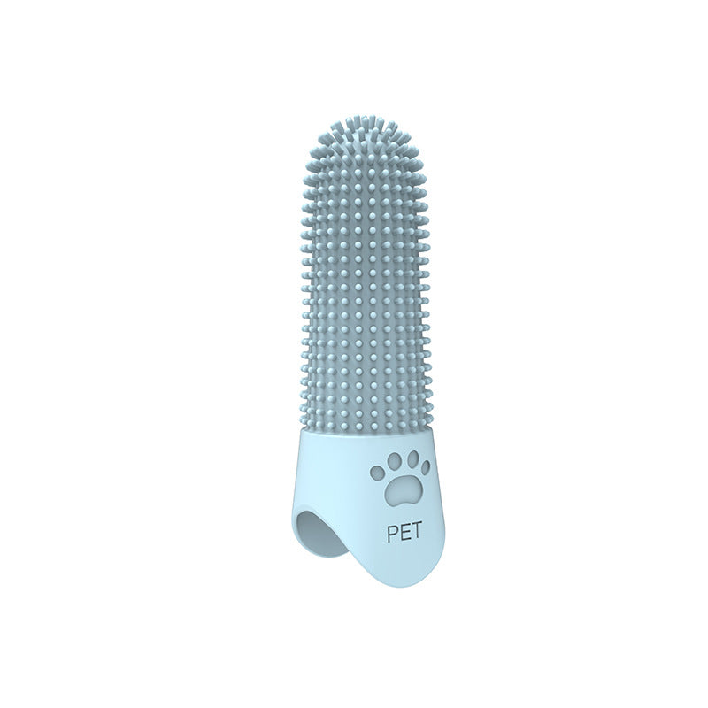 Pet finger toothbrush for cats and dogs