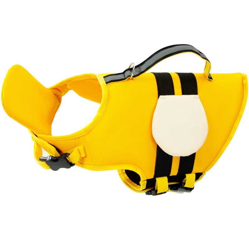 Animal shaped dog life jacket